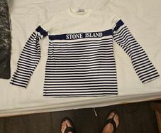 stone island marina boys long sleave tshirt