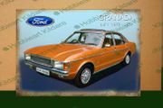 Ford Granada mk 1 classic car tin metal sign
