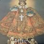 Vintage Framed Religious Art Print 'Infant Jesus Of Prague ' Image 6
