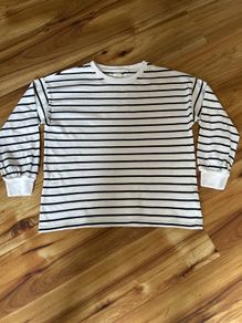 Next nautical stripe cosy top age 12 excellent condition!