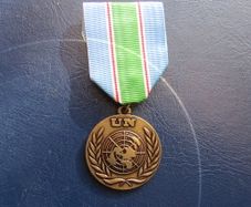 Lebanon UN medal.Awarded to Irish soldiers.