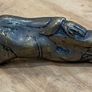 Nice brass effect laying buddah Image 4