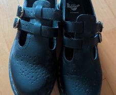 Ladies Vegan Doc Martens Mary Jane's 8065, Barely Worn