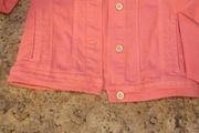 Tommy hilfiger pink denim jacket