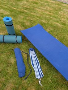 Camping beds (3) and mats (2)