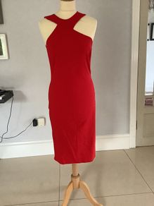 Asos red dress, size 10, BNWT
