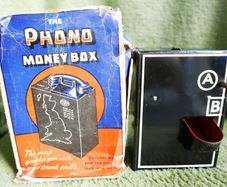 Vintage A B Coin Box