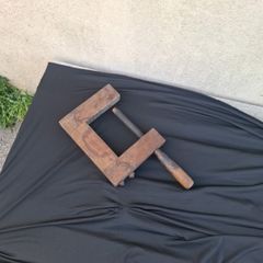 Vintage wood clamp tool postage possible