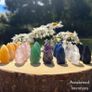 Mini Crystal Carvings Gemstones Mushroom, Heart, Star, Moon ect Image 10