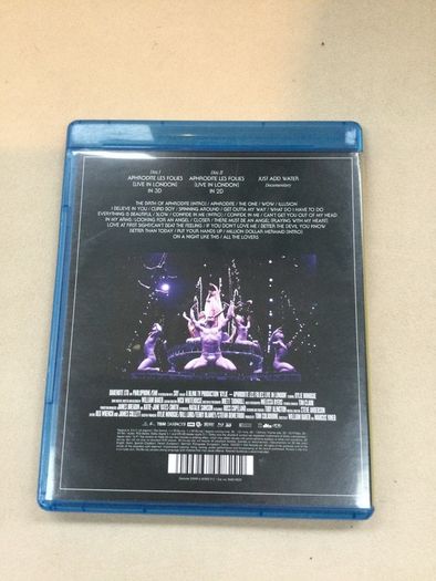 kylie minogue 3d 2d blu ray aphrodite tour hits