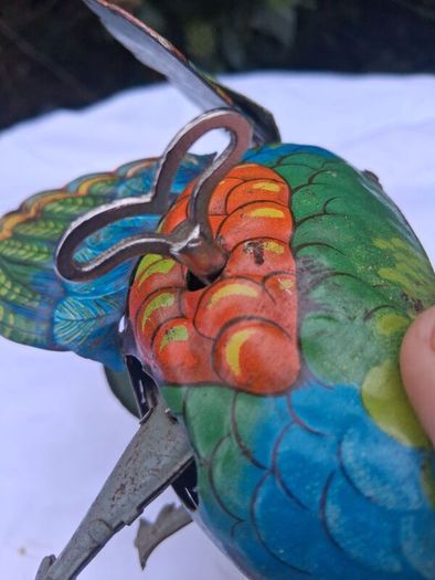 Rare Ges Geschutzt Wind up Turkey