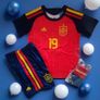 Spain World Cup Kit ( Lamine Yamal  19 ) ,6/7 , 7/8 , 8/9 Yrs Image 2