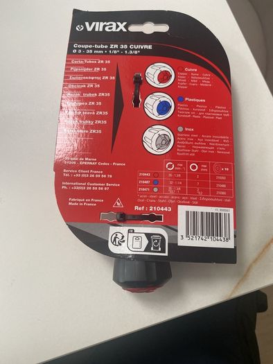Virax Tube Cutter Cu