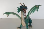 Schleich winged green dragon 2003 Retired