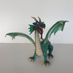 Schleich winged green dragon 2003 Retired