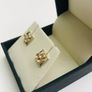 Brand New 9ct Gold & 925 Silver Earrings Image 3