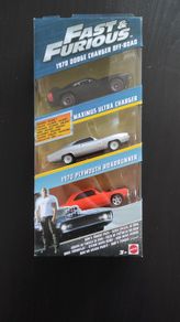 Mattel  Fast & Furious 3pack, new.