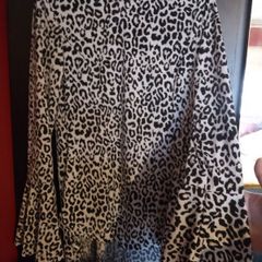 Leopard Flared Sleeve Top BNWT - UK 10