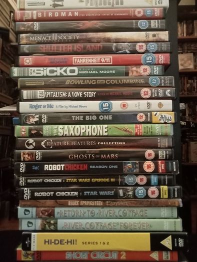 DVDs 1 euro