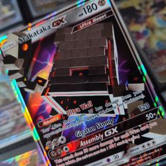 Stakataka GX ! Ultra Rare ! from Celestial Storm Set ! 2018 ! Pokemon Card !