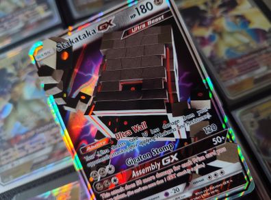Stakataka GX ! Ultra Rare ! from Celestial Storm Set ! 2018 ! Pokemon Card !