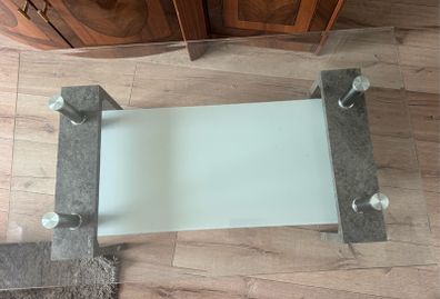 Two tier Glass table in great condition.