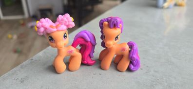 2 x Ponyville 2inch Figures MLP G3.5 My Little Pony 2008