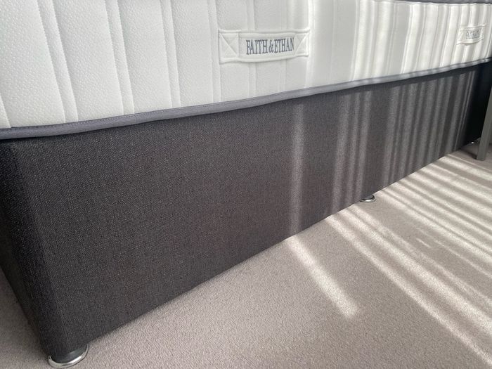 Super King-size bed frame and mattress