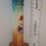 Vintage floral painted candlestick Image 3