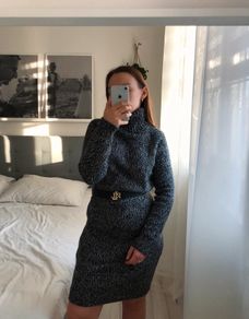 Hobbs Knitted Dress Size Uk 10