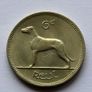 Ireland Six Pence coin strike error 1969 6d Image 3