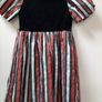 vintage velvet/taffeta dress 7/8 yrs Image 4