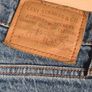 LEVIS RIBCAGE STRAIGHT Blue denim jeans stretchy Size W30 L27  women girls Image 4