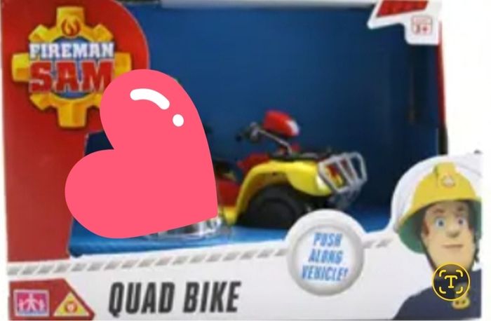 Fireman Sam ; Quad Bike (1172) 1