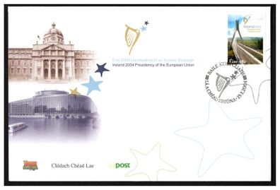2004 Ireland Ireland's Presidency of the European Union Commemorative Stamp An Post First Day Cover (FDC)