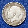 1916 United Kingdom  3 Pence - George V  Silver Coin Image 3
