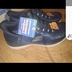 Womens size 3 sketchers and ecco boots