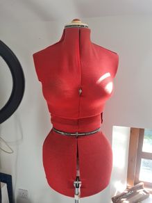 Old dressing makers dummy