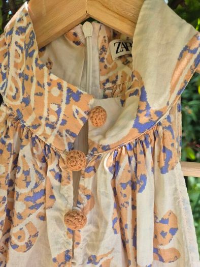 Zara Very Pretty Summer Cotton Dress