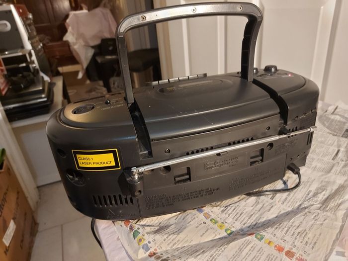 JVC CD, Radio, Tape, Portable music system, Model RC-X230, in excellent cosmetic condition, stuck on Standby Mode, dont have remote