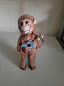 vintage mechanical monkey