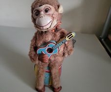 vintage mechanical monkey