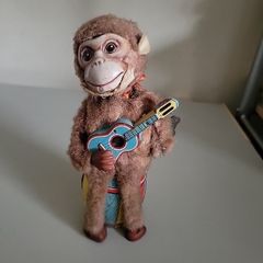 vintage mechanical monkey