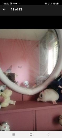 SELL OR SWAP vintage wooden rustic heart/mirror/drawers