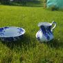Vintage Delft Pitcher and Bowl Set Image 2