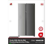 Candy American style Fridge Freezer