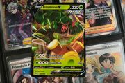 Rillaboom V ! Ultra Rare ! from Fusion Strike Set ! 2021 ! Pokemon Card !