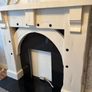 Fireplace with black granite hearth Image 5