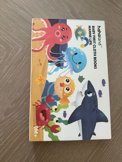 Baby book haha land marine life sensory book