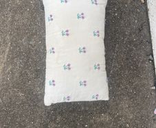 pillow purple lavender flowers